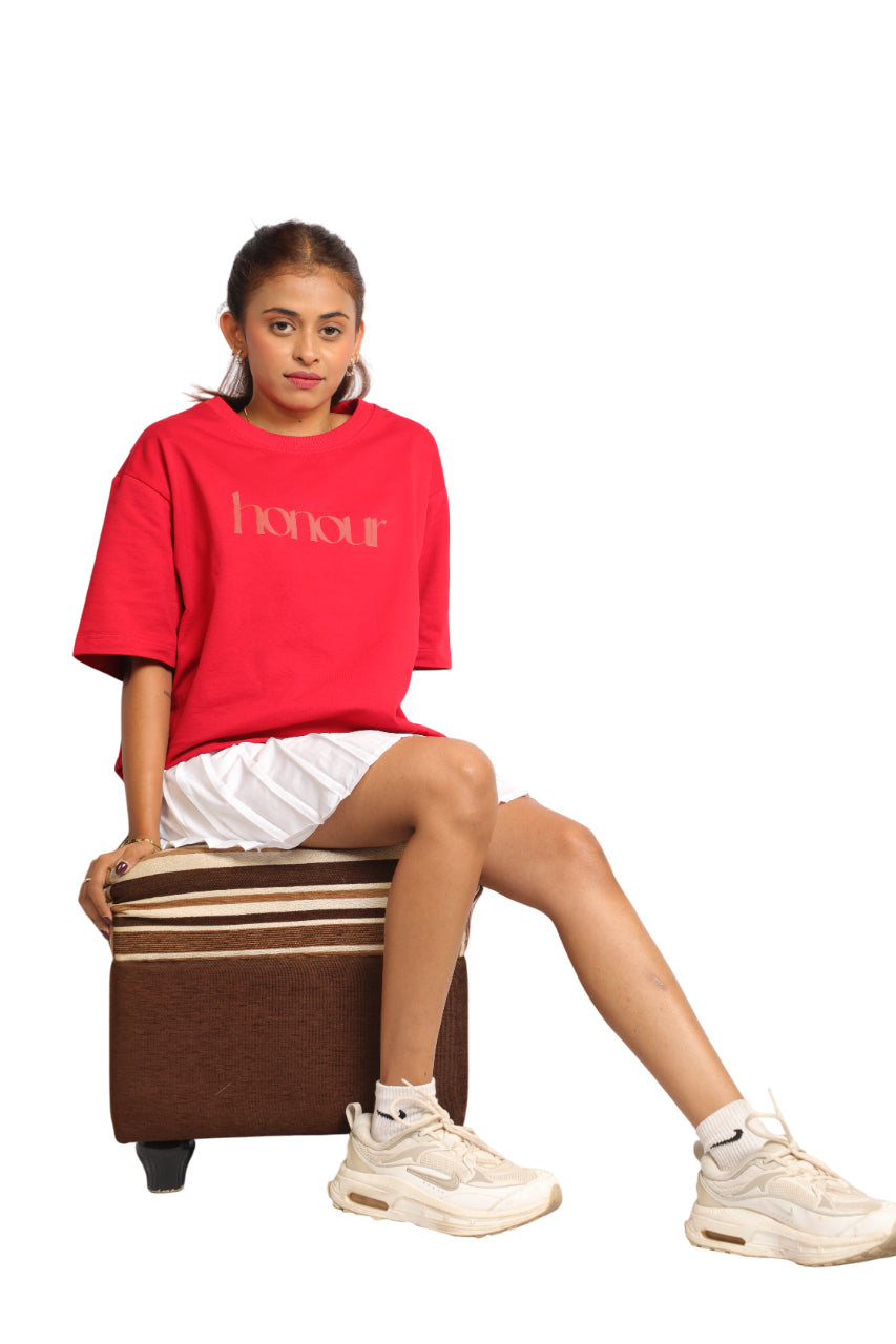 "Honour WOMEN OVERSIZED T-SHIRT"